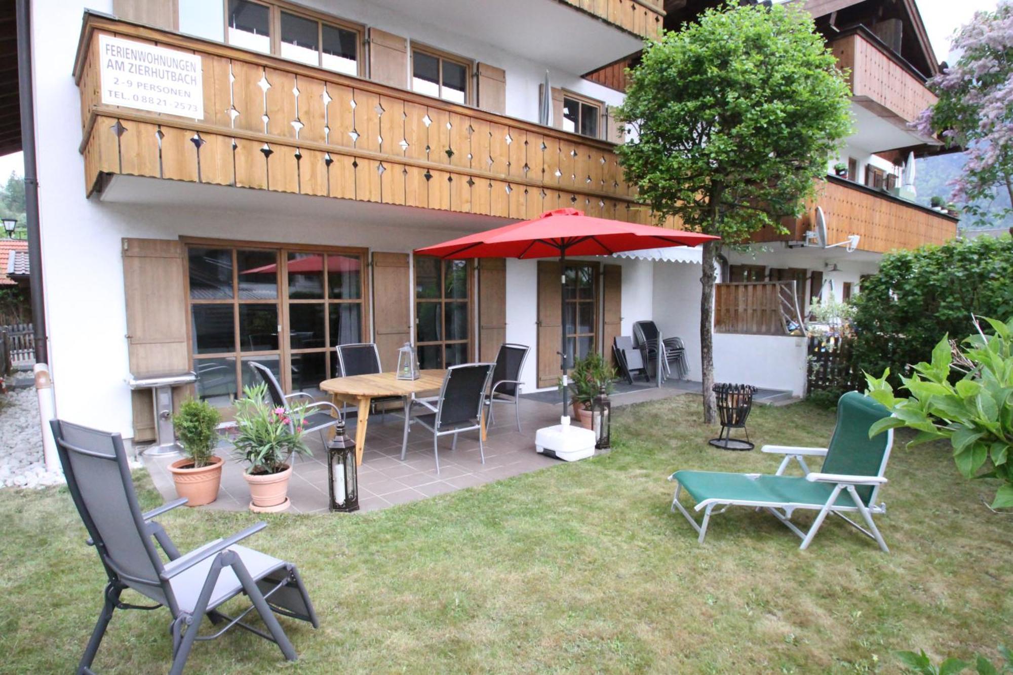 Ferienwohnung Am Zierhutbach Kranzberg Mittenwald Ngoại thất bức ảnh